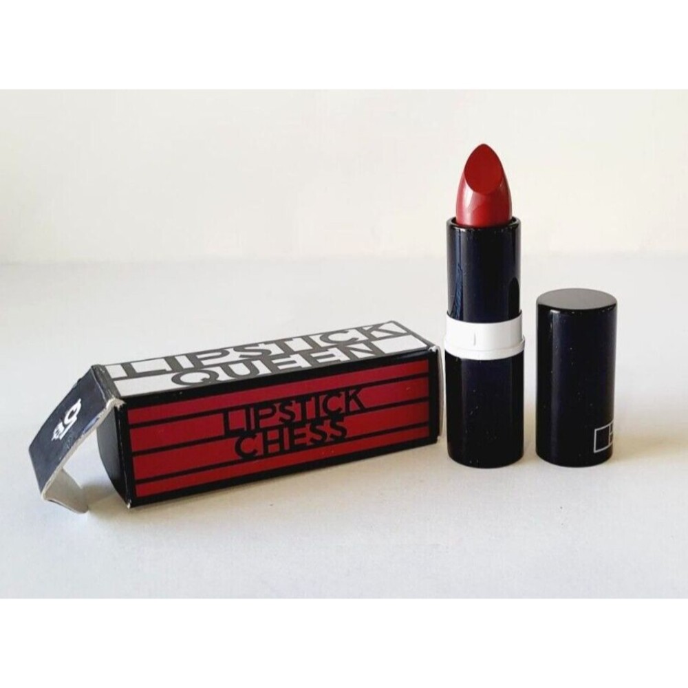 LOT/2 LIPSTICK QUEEN Velvety Smooth Lipstick Makeup ~ ROOK UNPREDICTABLE 0.12 oz